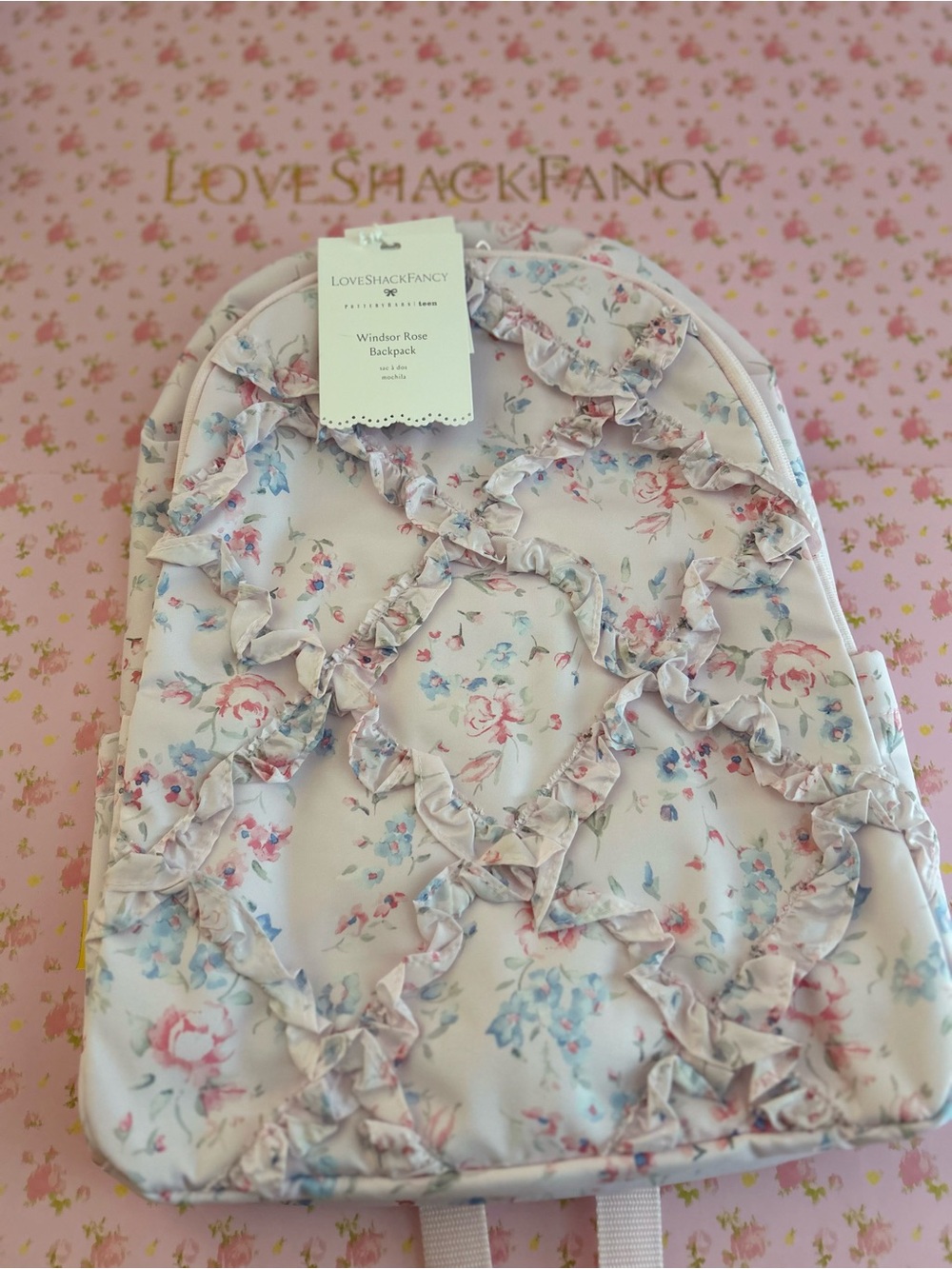 LoveShackFancy Backpack NWT - Picture 6 of 7
